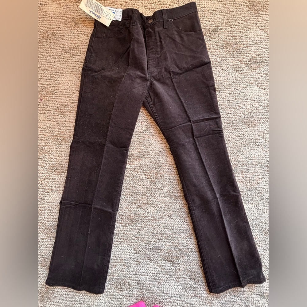 Vintage Wrangler Men's Brown Cordoroy Pants